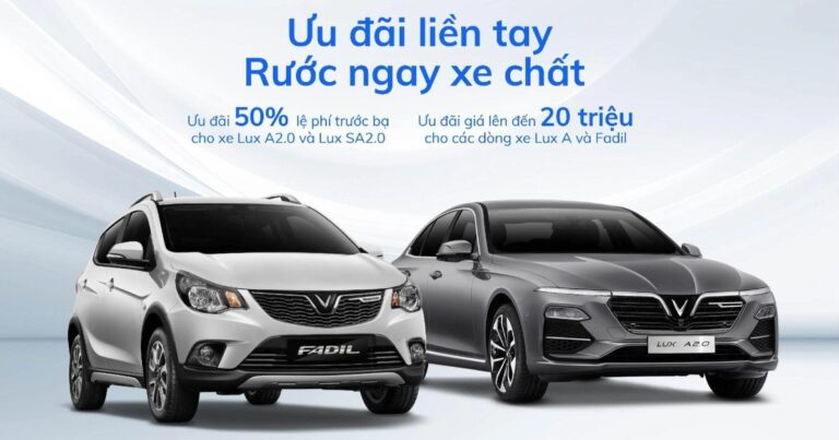 Ưu đãi hấp dẫn, các dòng xe VinFast hút khách sau Tết