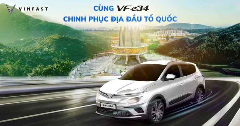 100 xe VF e34 sắp khởi động hành trình chinh phục địa đầu Tổ quốc