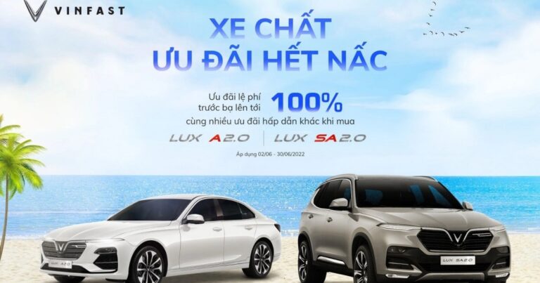 Hết hạn giảm 50% lệ phí trước bạ, VinFast vẫn ưu đãi lớn cho khách hàng