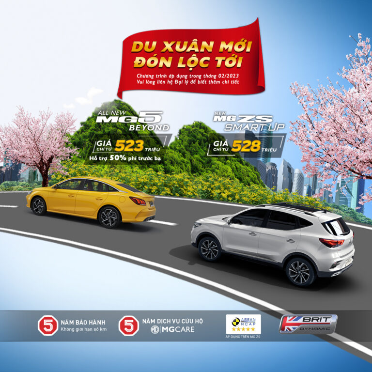 “Du xuân mới – Đón lộc tới” cùng MG Việt Nam