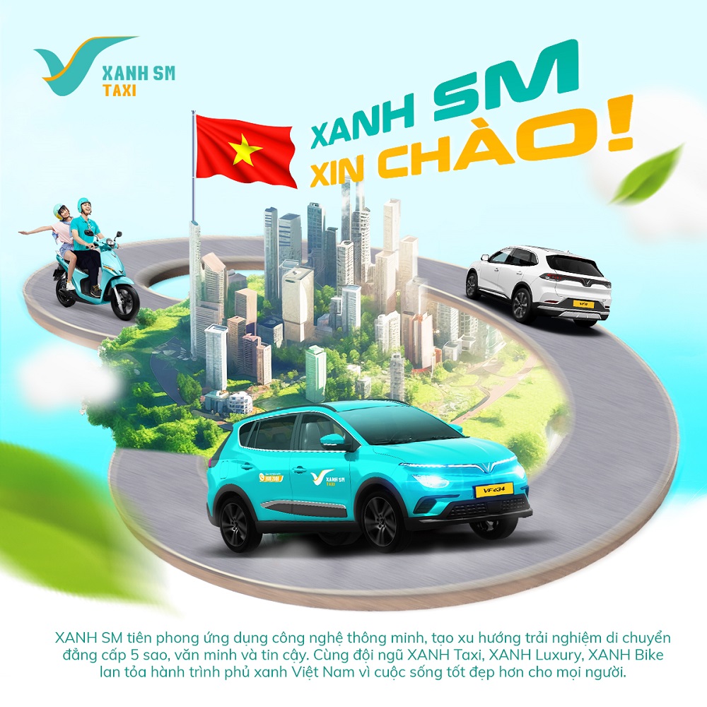 Taxi Xanh SM đạt 1 triệu chuyến sau 10 tuần, tiến tới phủ xanh
27 tỉnh thành trong năm 2023
