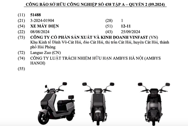 VinFast đăng ký bản quyền thiết kế, rục rịch trình làng hai mẫu xe máy điện mới- Ảnh 2. VinFast đăng ký bản quyền thiết kế, rục rịch trình làng hai mẫu xe máy điện mới- Ảnh 2.