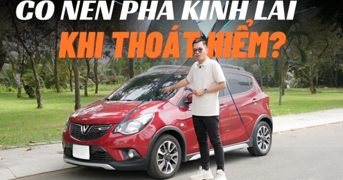 Nên phá kính nào trên ô tô để thoát hiểm khi gặp tai nạn?